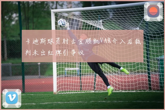 卡迪斯球员肘击金顺凯VAR介入后裁判未出红牌引争议